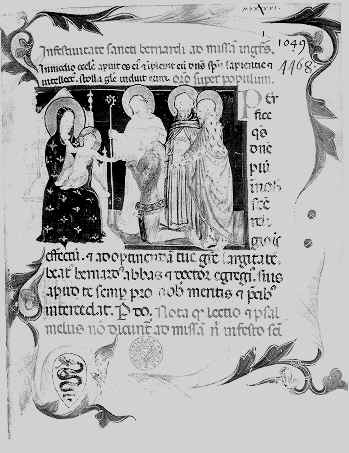 Missa in festivitate sanct Bernardi (BNF, ms. lat. 1142)