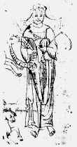 Saturno con capo velato, ouroboros, falcetto e falce nell'iconografia di Regensburg