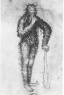 Il Selvaggio dal Taccuino di disegni di Giovannino de' Grassi