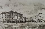 Fig. 8 - La piazza prima delle demolizioni del 1864
