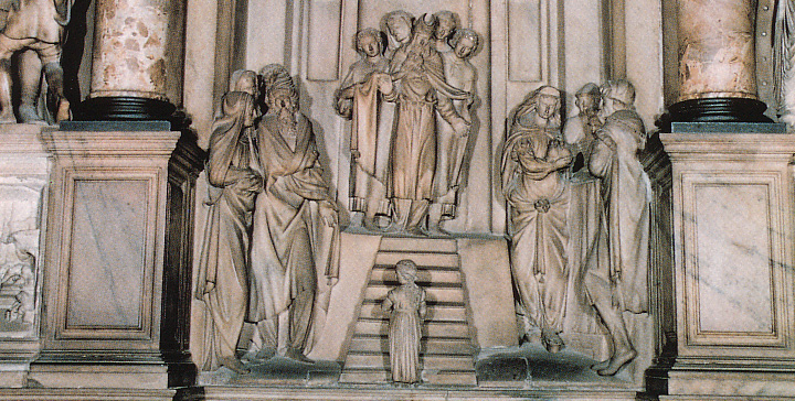 Altare della Presentazione nel Duomo di Milano (particolare)