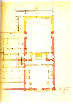 Progetto del Richini per il restauro di S. Marta del 1621-24