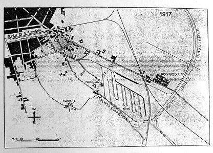 Fig. 8 - Il porto di Milano - Progetto del 1917