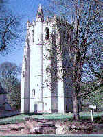 I resti dell'abbazia del Bec in Normandia