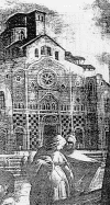 Fig. 8 - L'antica facciata di S. Maria Maggiore