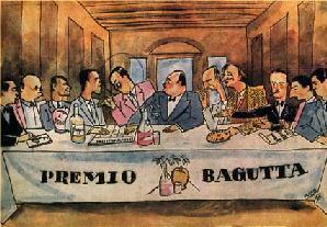 La prima giuria del premio Bagutta