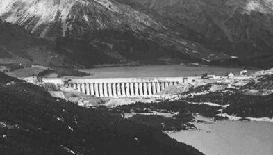 La diga AEM di San Giacomo (1950)
