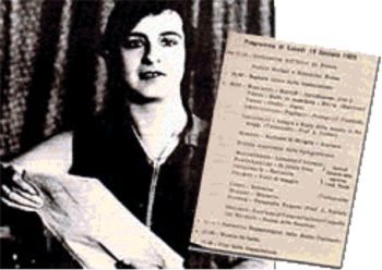 Maria Luisa Boncompagni, la prima voce della radio italiana (1924)