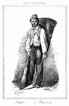 Il raccoglitore di rifiuti domestici, o rue