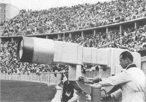 Riprese televisive alle Olimpiadi di Berlino del 1936