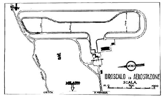 Il progetto di Idroscalo rivisto dall’ufficio tecnico della Provincia di Milano (1927)