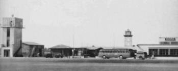 Torre di controllo e aerostazione di Malpensa, fine anni 40