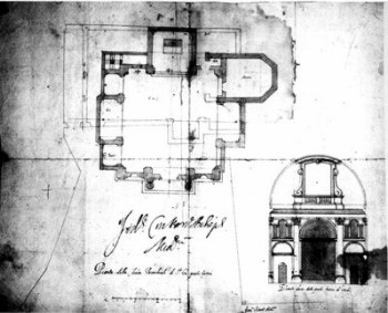 Progetto del Richini per la La chiesa di S. Giovanni 4 facce