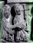Ambrogio scaccia gli ariani nelle sculture un tempo sulla Porta Romana, oggi al Castello Sforzesco