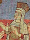Ritratto di Radegonda da una miniatura del sec. XI